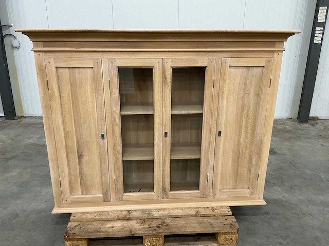 Eiken dressoir 131,5x174x37,5cm - afbeelding 2 van  6