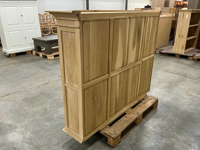 Eiken dressoir 131,5x174x37,5cm - afbeelding 5 van  6