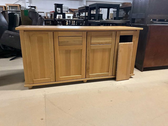 Eiken dressoir - afbeelding 7 van  12