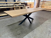 Eiken eetkamertafel 220 cm - afbeelding 5 van  5