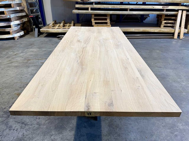 Eiken eetkamertafel 240 cm - afbeelding 3 van  4