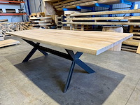 Eiken eetkamertafel 260 cm - afbeelding 2 van  5