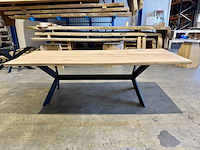 Eiken eetkamertafel 260 cm - afbeelding 5 van  5