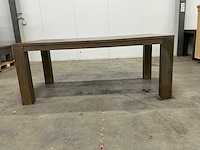 Eiken eettafel 100x190x78cm - afbeelding 6 van  6