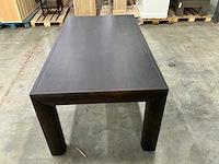 Eiken eettafel 101x182x77cm - afbeelding 3 van  3