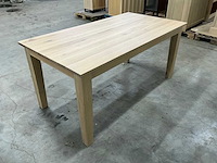 Eiken eettafel 91x170,5x78cm - afbeelding 5 van  6