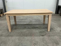 Eiken eettafel 91x170,5x78cm - afbeelding 6 van  6