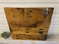Eiken epoxy tafelblad - afbeelding 2 van  6