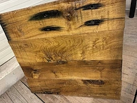 Eiken epoxy tafelblad - afbeelding 5 van  6