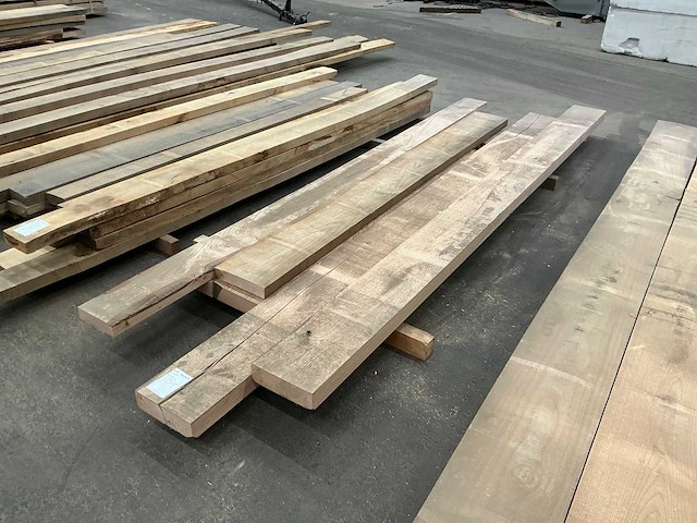 Eiken hout amerikaans 45-60mm (7x) - afbeelding 1 van  4