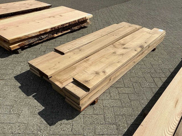 Eiken hout europees 30mm (20x) - afbeelding 1 van  4