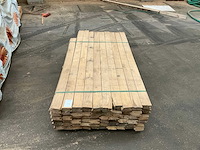 Eiken hout europees damwandprofiel 100x60mm (60x) - afbeelding 4 van  4