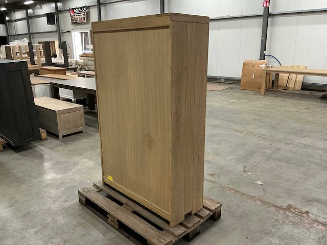 Eiken kamerkast 160,5x100,5x40,5cm - afbeelding 4 van  7