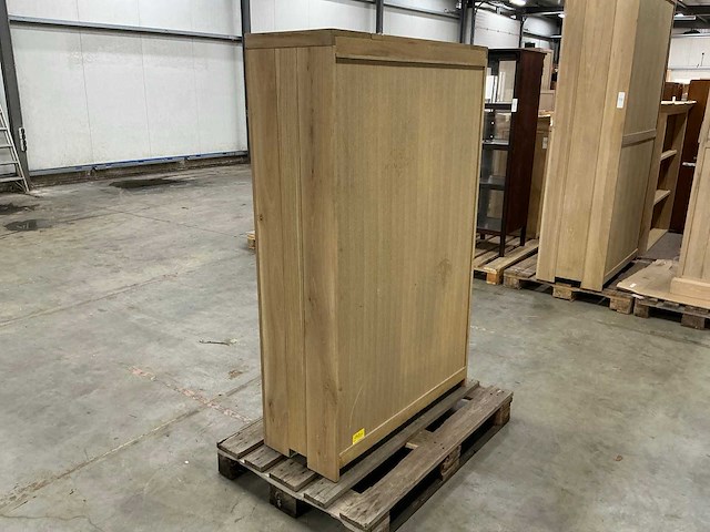 Eiken kamerkast 160,5x100,5x40,5cm - afbeelding 5 van  7