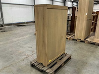Eiken kamerkast 160,5x100,5x40,5cm - afbeelding 5 van  7
