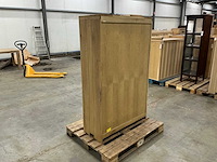Eiken kamerkast 160,5x100,5x40cm - afbeelding 5 van  7