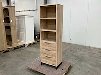 Eiken kamerkast 182x55,5x40,5cm - afbeelding 1 van  7
