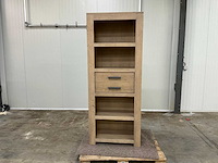 Eiken kamerkast 200,5x80,5x40,5cm - afbeelding 2 van  7