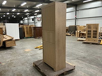 Eiken kamerkast 200,5x80,5x40,5cm - afbeelding 4 van  7