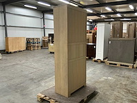 Eiken kamerkast 200,5x80,5x40,5cm - afbeelding 5 van  7