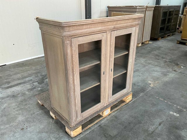 Eiken kast 120,5x126x53,5cm - afbeelding 3 van  5