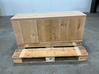 Eiken kast 53x129x40cm - afbeelding 2 van  6