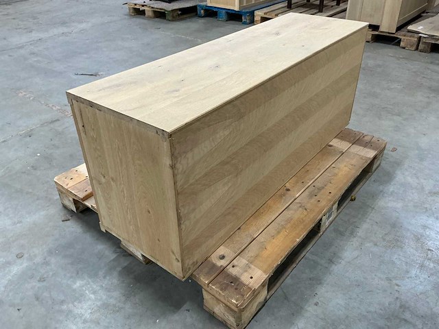 Eiken kast 53x129x40cm - afbeelding 5 van  6