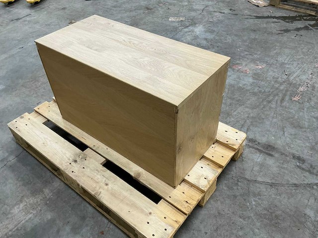 Eiken ladenkast 52,5x86x40,5cm - afbeelding 4 van  5