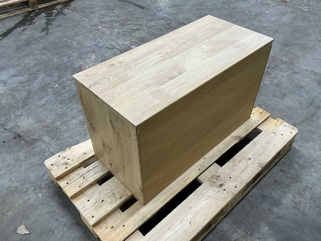 Eiken ladenkast 52,5x86x40,5cm - afbeelding 5 van  5