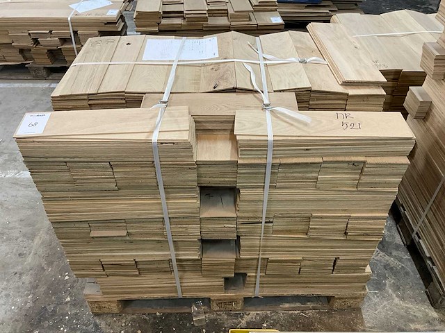 Eiken mix fineerstroken 4mm (2000x) - afbeelding 2 van  4