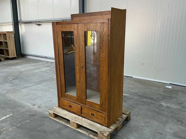 Eiken onderkast 163x106,5x42,5cm - afbeelding 1 van  7