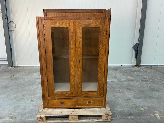 Eiken onderkast 163x106,5x42,5cm - afbeelding 2 van  7