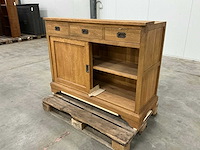 Eiken onderkast 94,5x120,5x47,5cm - afbeelding 1 van  6