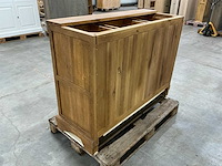 Eiken onderkast 94,5x120,5x47,5cm - afbeelding 5 van  6