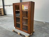 Eiken onderkast, displaykast 156,5x121,5x36,5cm
