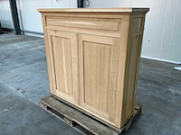 Eiken onderkast/ dressoir 121x125x38,5cm