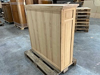 Eiken onderkast/ dressoir 121x125x38,5cm - afbeelding 4 van  6