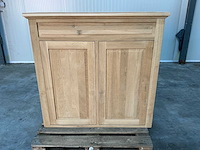 Eiken onderkast / dressoir 121x125x38,5cm - afbeelding 2 van  6