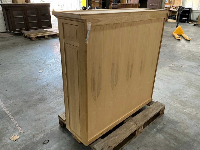 Eiken onderkast / dressoir 121x125x38,5cm - afbeelding 5 van  6