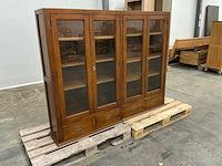 Eiken onderkast of servieskast 143x176,5x31cm - afbeelding 3 van  5