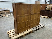 Eiken onderkast of servieskast 143x176,5x31cm - afbeelding 5 van  5