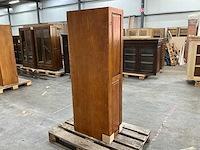 Eiken onderkast of vakkenkast 156,5x56,5x35,5cm - afbeelding 4 van  5