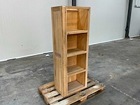 Eiken onderkast of vakkenkast 156x56,5x35cm - afbeelding 3 van  5