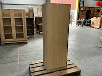 Eiken onderkast of vakkenkast 156x56,5x35cm - afbeelding 5 van  5