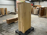 Eiken opbergkast met lades 180x83,5x44,5cm - afbeelding 5 van  8