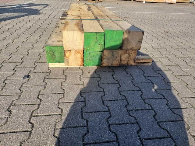 Eiken paal (9x) - afbeelding 1 van  3