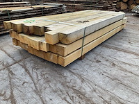 Eiken palen 100x100 mm (30x) - afbeelding 2 van  2