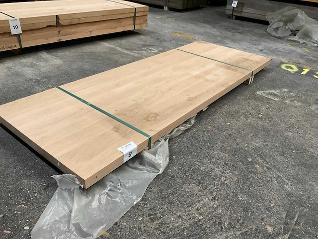 Eiken paneel 40x650 mm voorgeschuurd - afbeelding 1 van  5