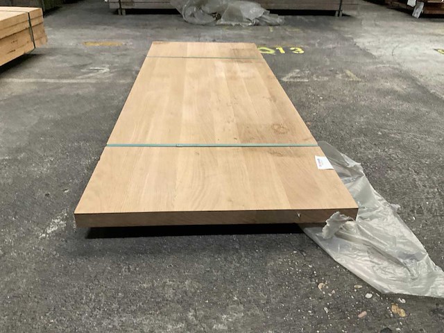 Eiken paneel 40x650 mm voorgeschuurd - afbeelding 2 van  5