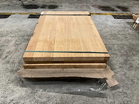 Eiken panelen voorgeschuurd 40x650 mm (3x) - afbeelding 4 van  5